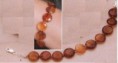 PULSERA DE CORNALINA NATURAL